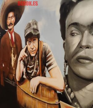 Graffiti Restaurante Girona 1810 Frida 300x100000